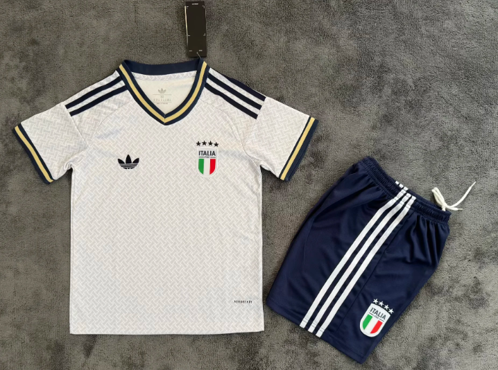 2026 Italy Away Football Jersey  1:1 Thai Quality Kids Size