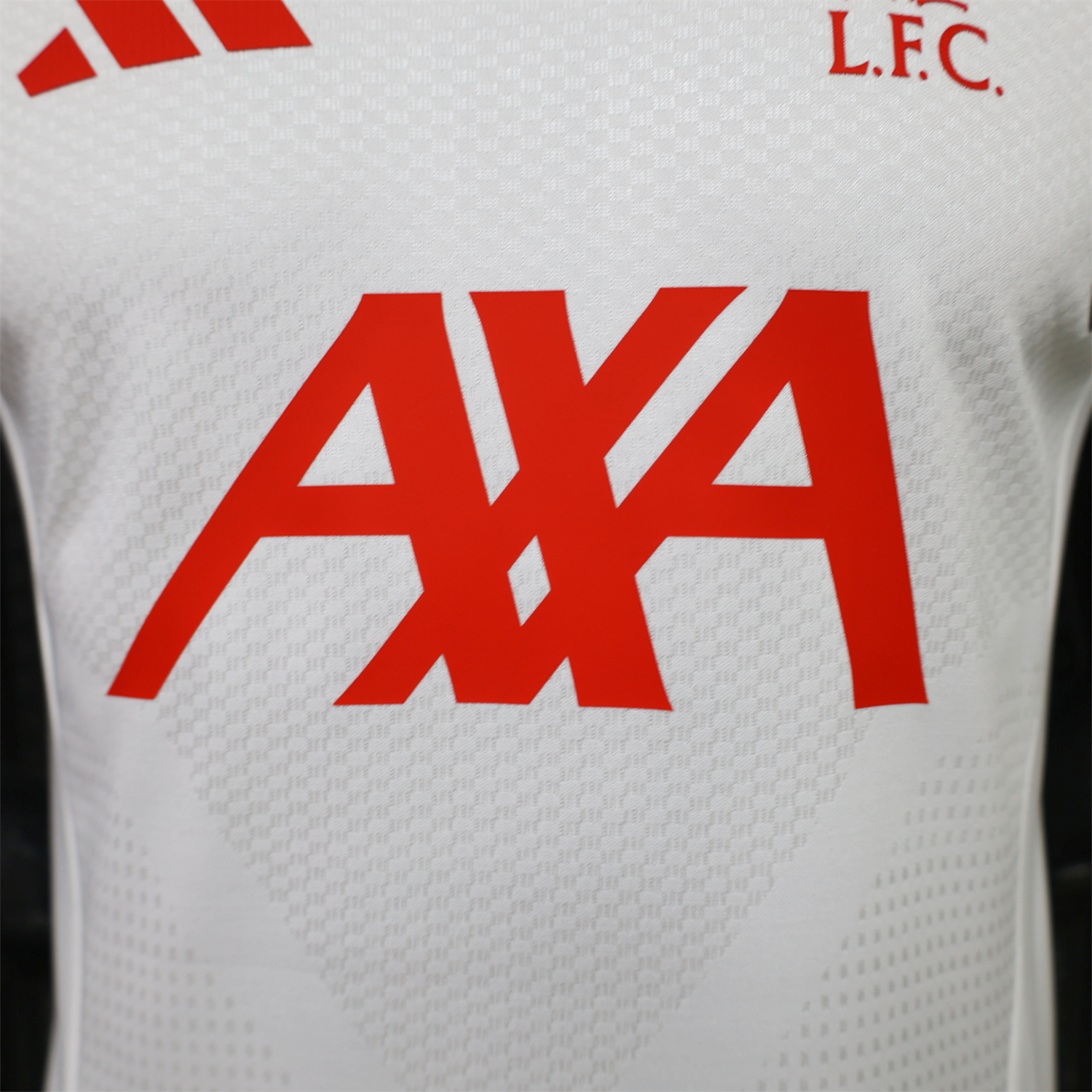 Liver.pool 26-27 Black Sleeves White Training Jersey - Player Version - UnitedFutballJersey