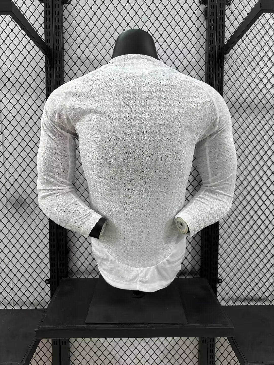 2024/2025 Player Version Real Madrid Home Long Sleeve Jersey 1:1 Thai Quality