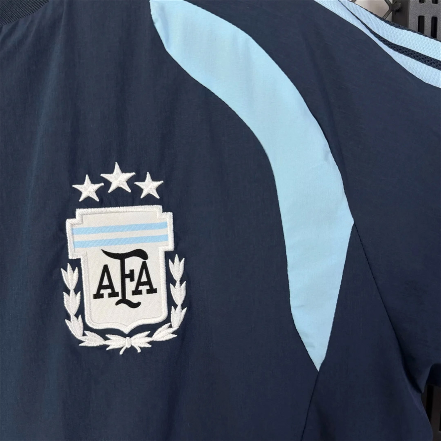 Argentina 2026 Travel Windbreaker - Dark Blue - UnitedFutballJersey
