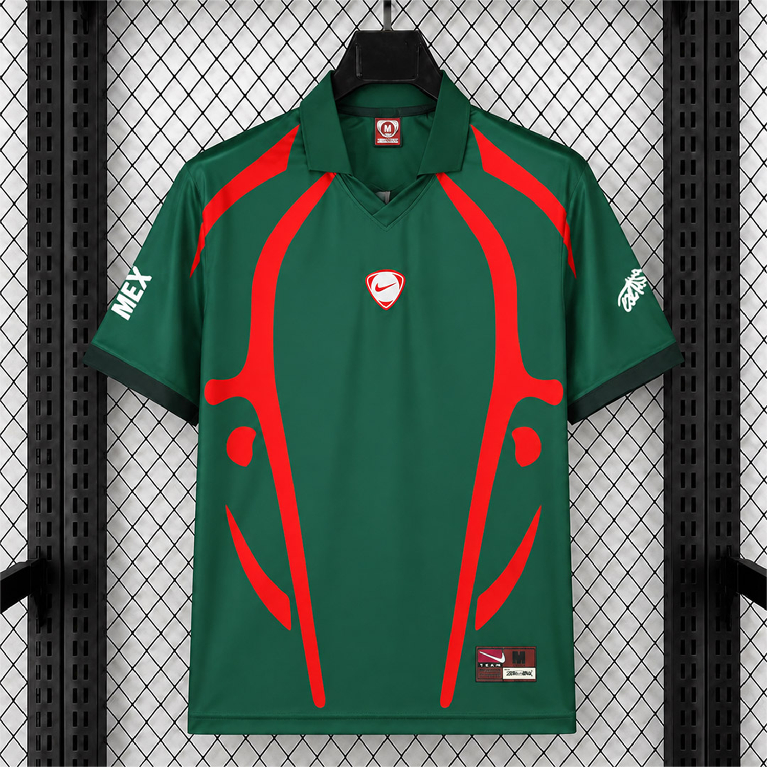 Mexico 2026 T90 Green Red Retro Style Jersey - Fans Version - UnitedFutballJersey