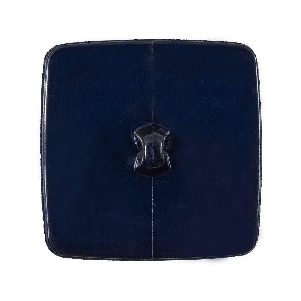 Italian Navy Square Plastic Button - 48L/30.5mm - Joann Fabrics