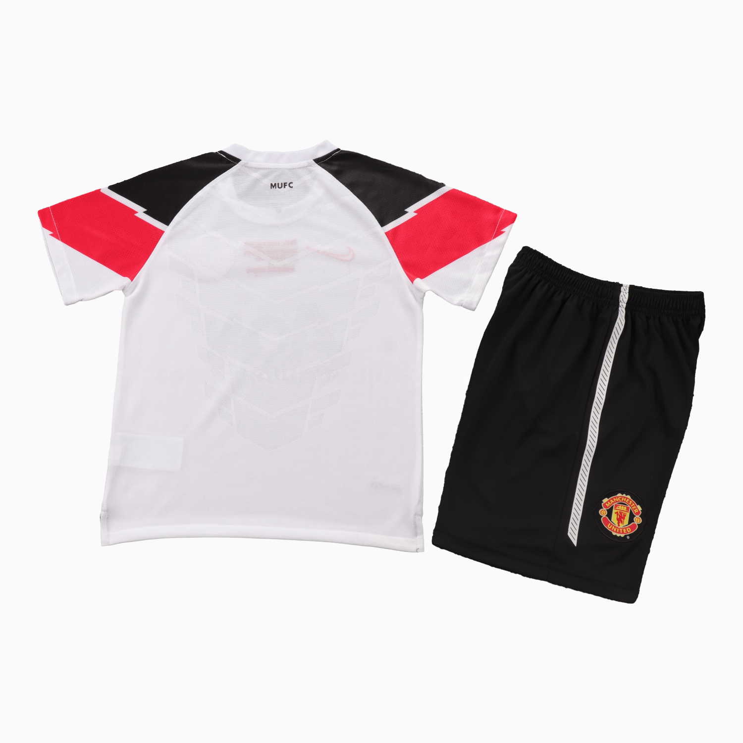 Retro Manchester United 2011-12 Away Kids Kit - Champions League Version - UnitedFutballJersey