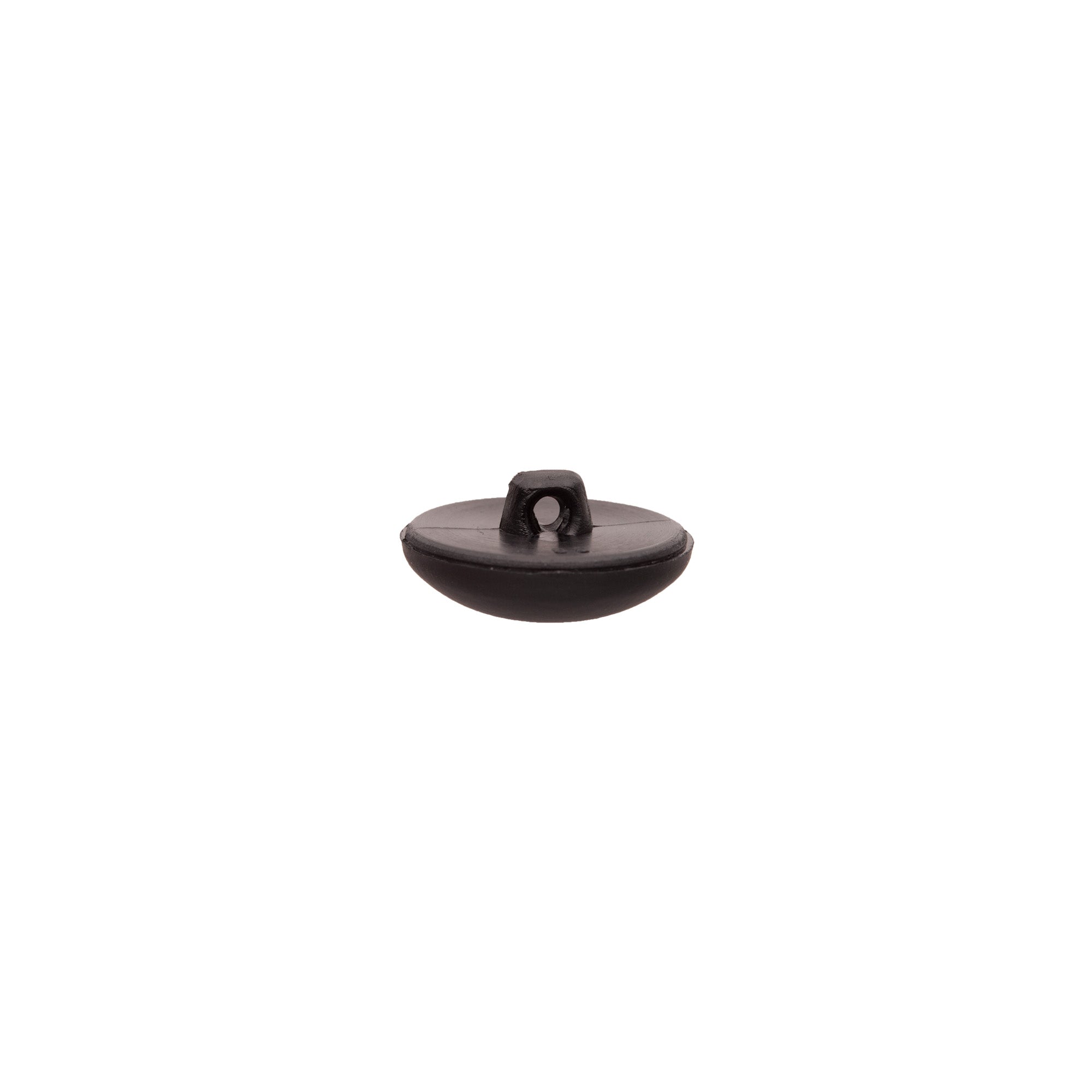 Italian Black Nylon Shank Back Button - 24L/15mm - Joann Fabrics