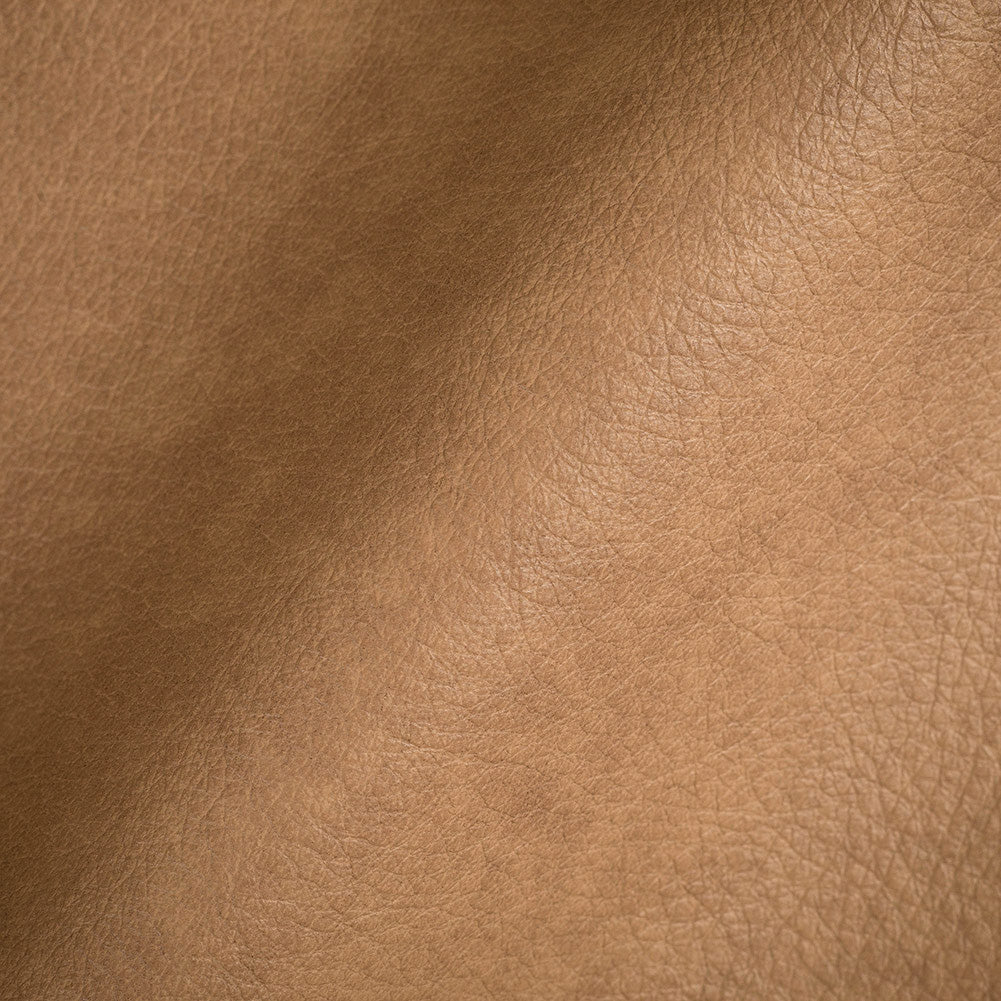Moscato Italian Oatmeal Aniline Dyed Soft Top Grain Performance Cow Leather Hide with Protective Topcoat - Joann Fabrics