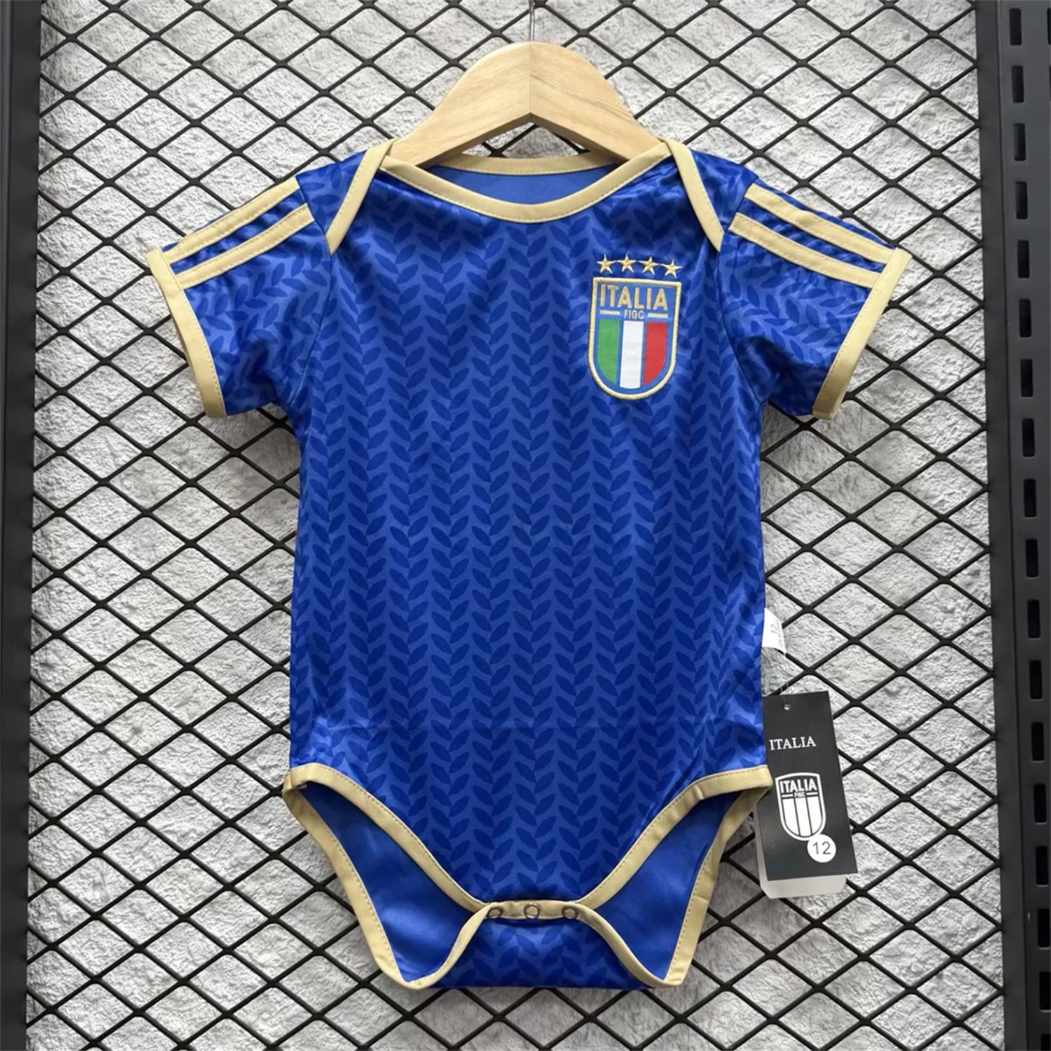 Italy 2026 Home Baby Crawling Suit - UnitedFutballJersey