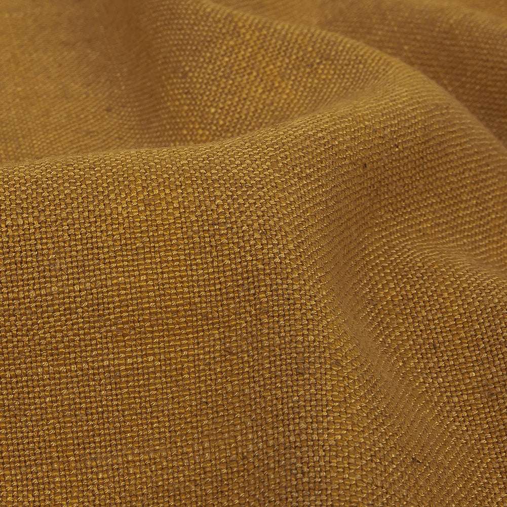 Polyester, Viscose and Linen Woven - Ochre - British Imported - Joann Fabrics