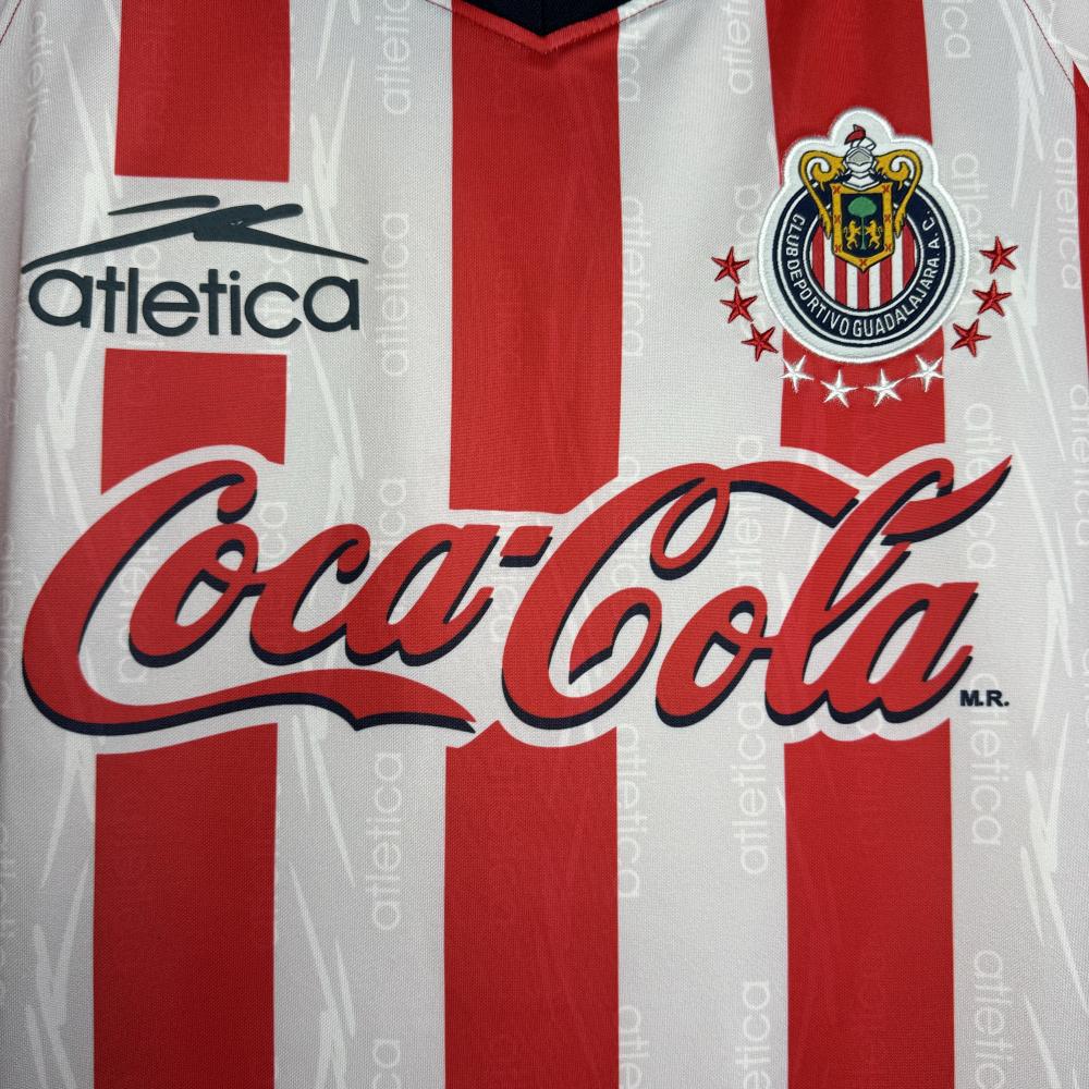 1998-1999 Retro Chivas Home Soccer Jersey 1:1 Thai Quality