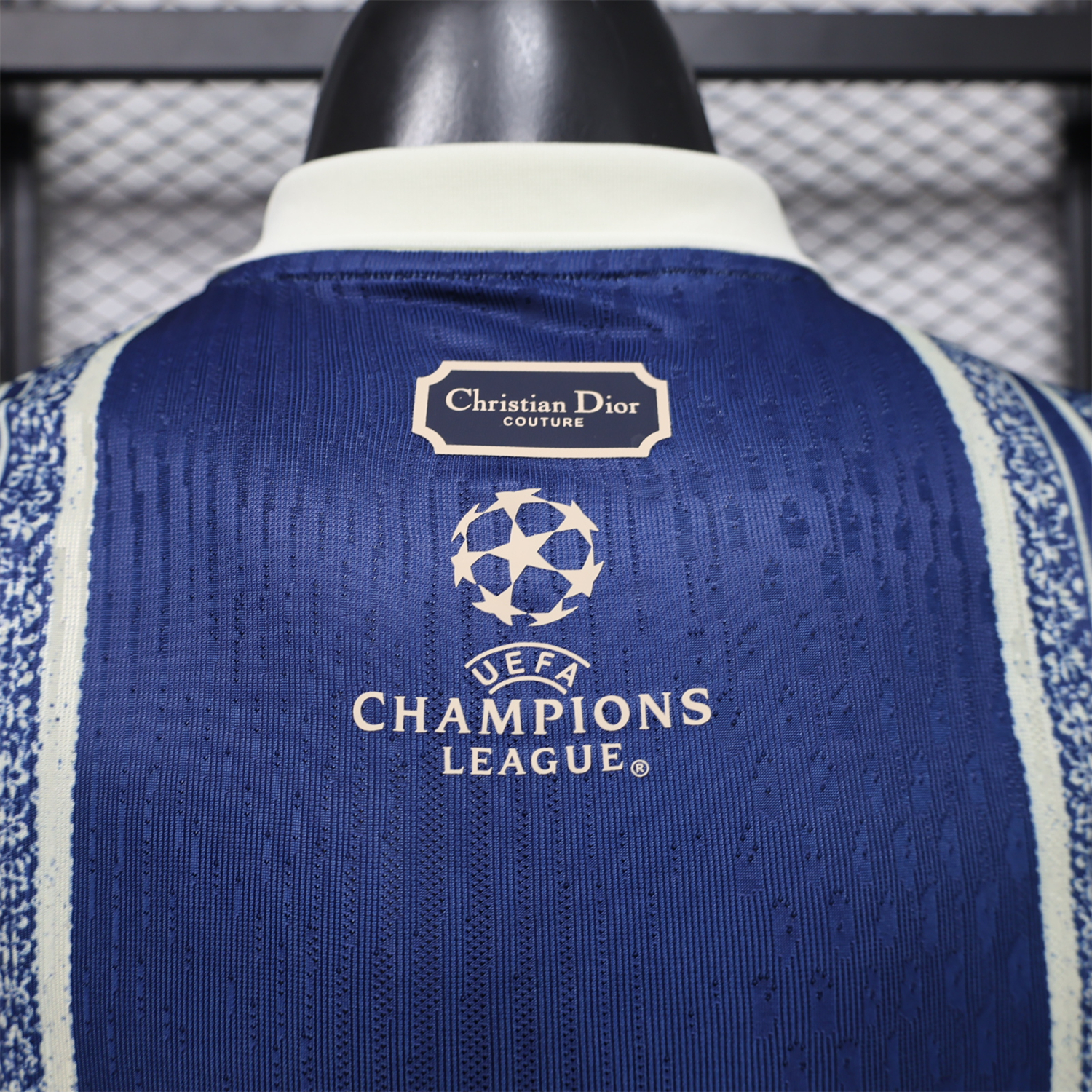 Paris Saint-Germain PSG 26-27 Navy White Porcelain Special Jersey With Star - Player Version - UnitedFutballJersey
