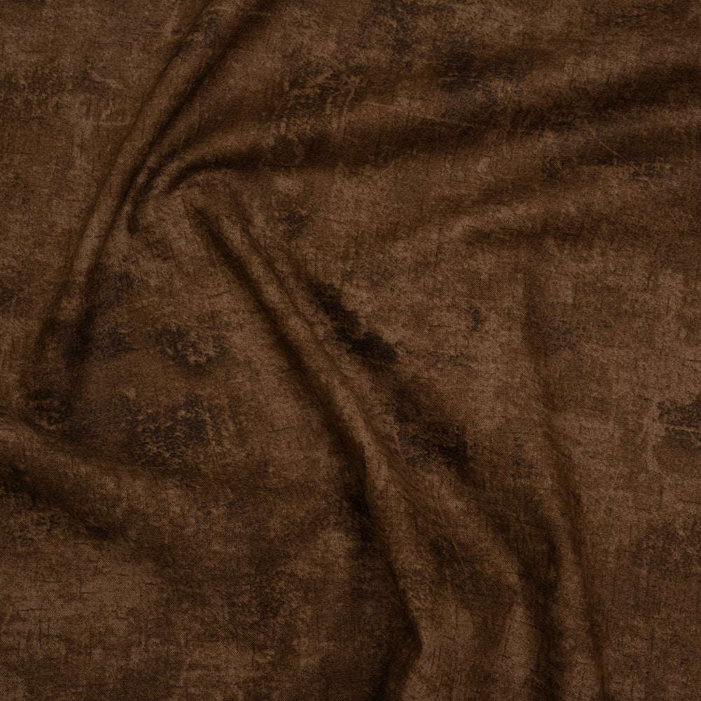 Printed Quilting Cotton by Northcott - Swiss Chocolate Painterly Texture - Canvas Collection - Joann Fabrics