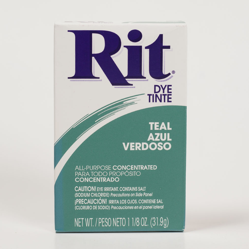 Rit All-Purpose Box Fabric Dye - Teal - 1 1/8oz - Joann Fabrics
