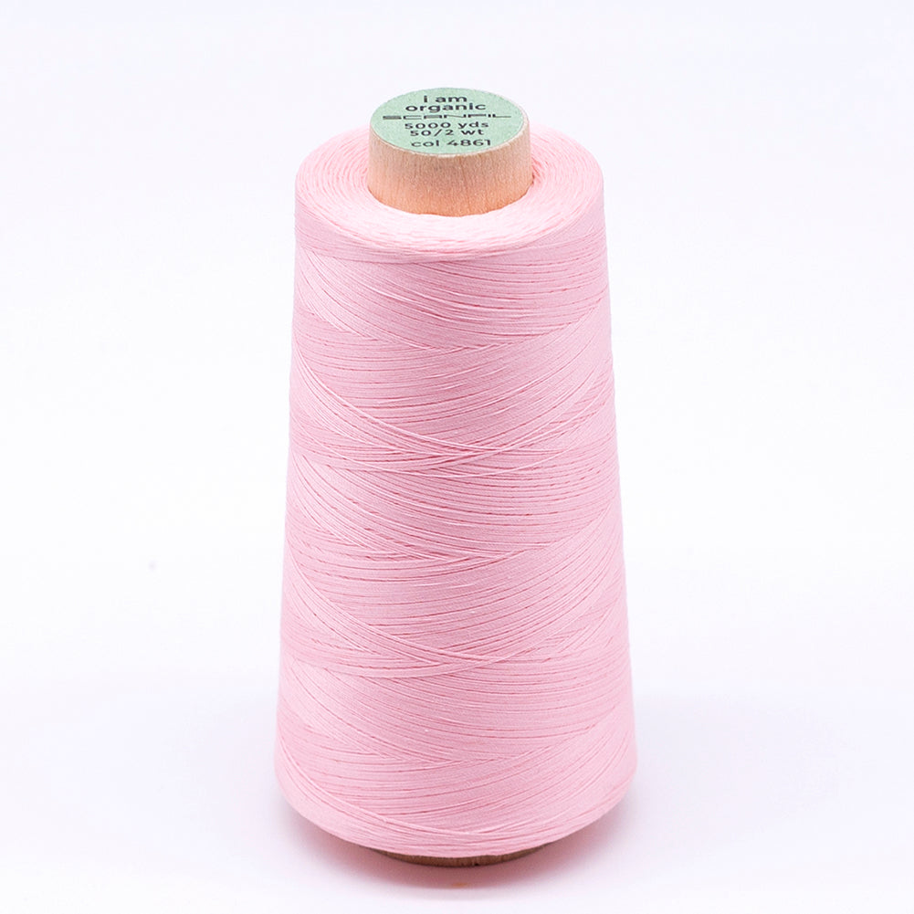 SCANFIL® 50wt Organic Pima Cotton Thread 5000 yd Cones - 4861 Cristal Rose - Joann Fabrics