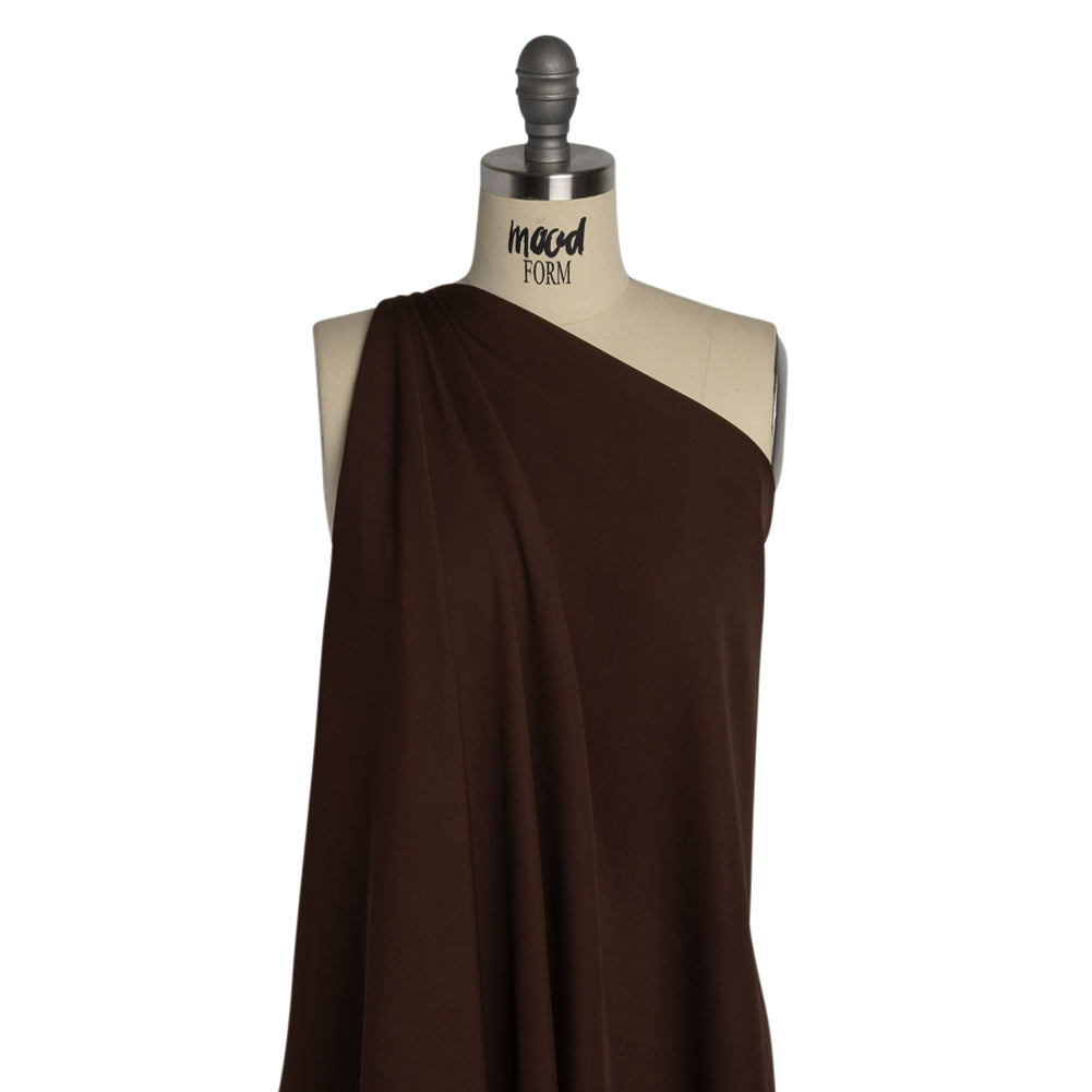 Silk Double Georgette - Dark Brown - Premium Collection - Joann Fabrics