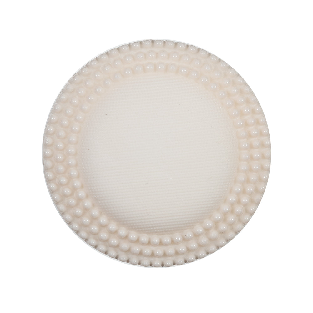 Italian Beige Textured Plastic Button - 44L/28mm - Joann Fabrics