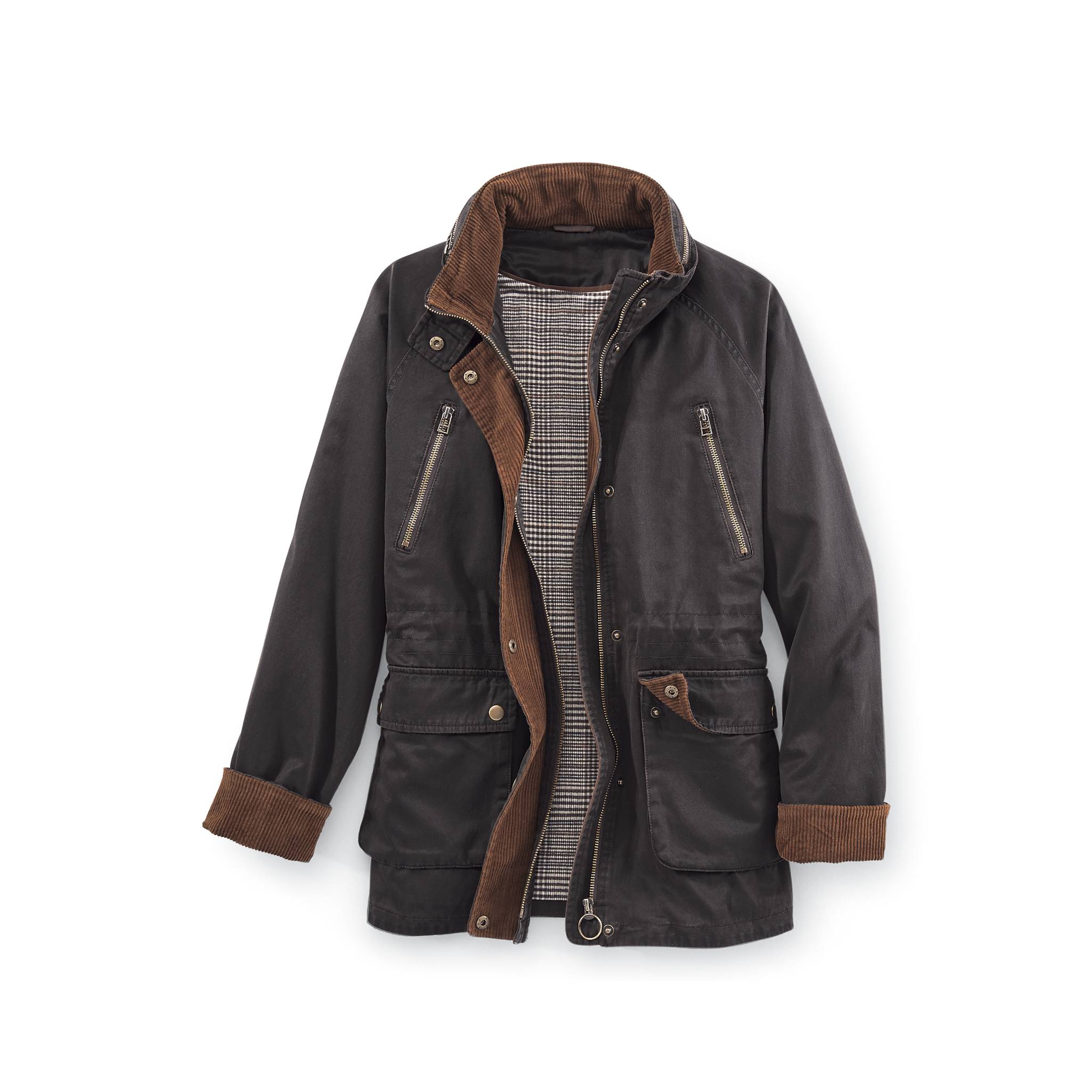Portland Barn Jacket, Fully Lined with Zip Front and Hideaway Hood - Northstyle Catalog