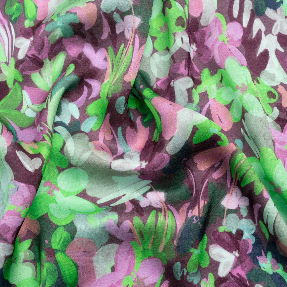 Mood Exclusive Mulberry Gardens Striped Viscose Dobby - Joann Fabrics