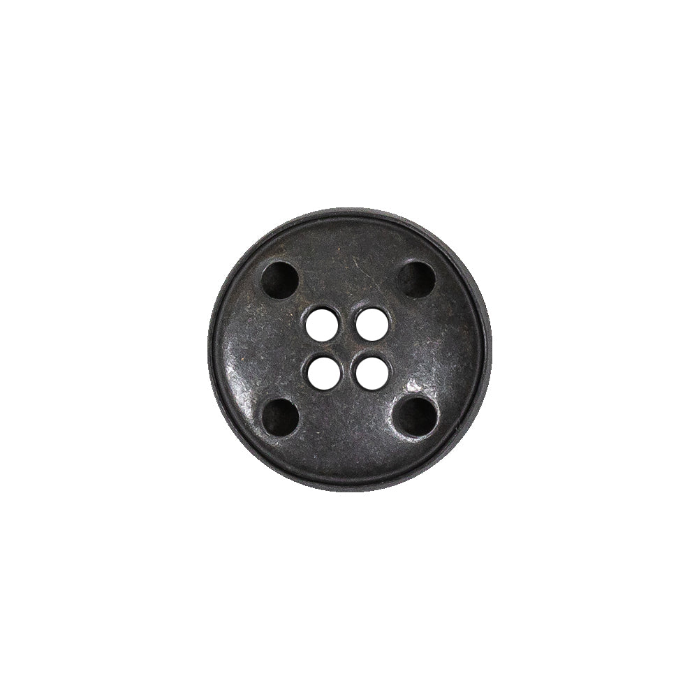 Antique Brass Metal 4-Hole Button - 24L/15mm - Joann Fabrics