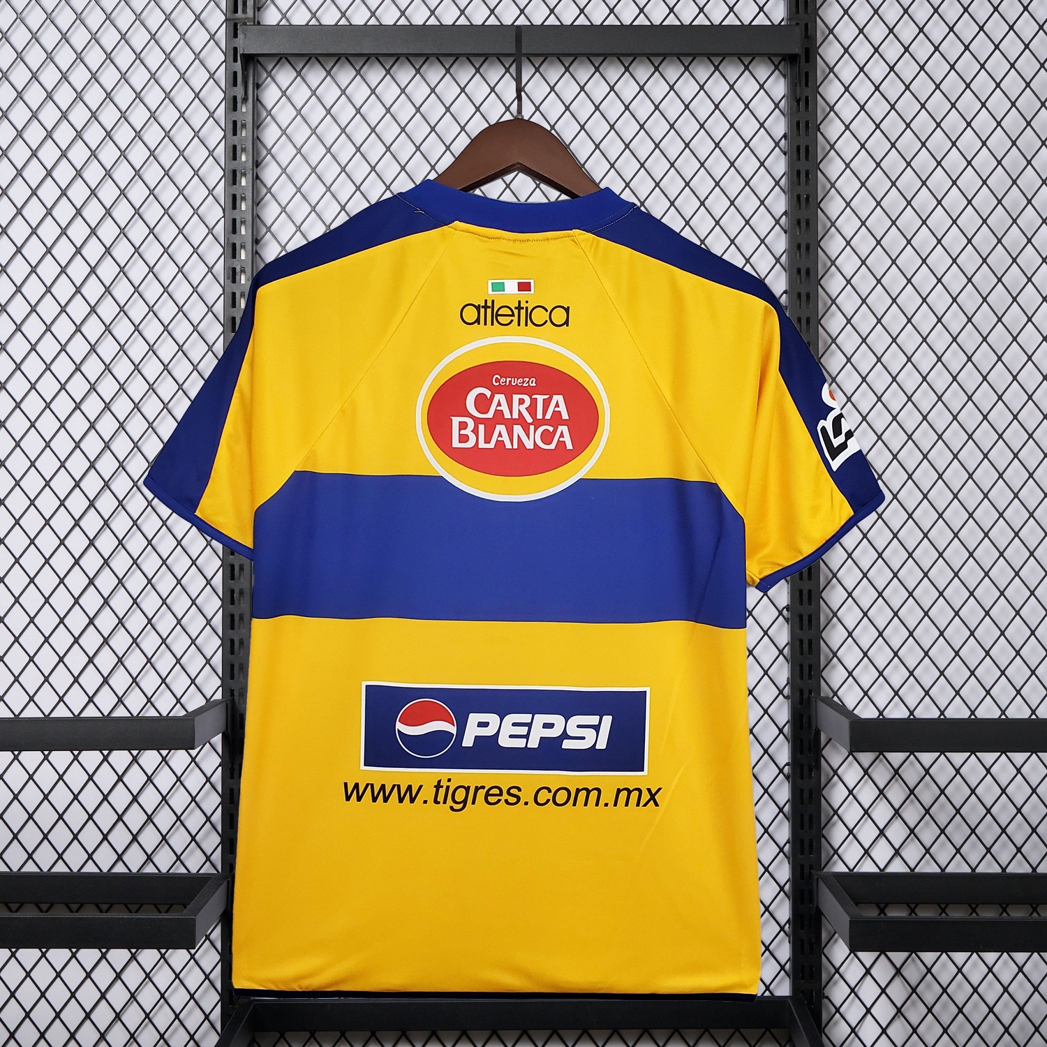 Retro Tigres UANL 2001-02 Home Jersey - UnitedFutballJersey