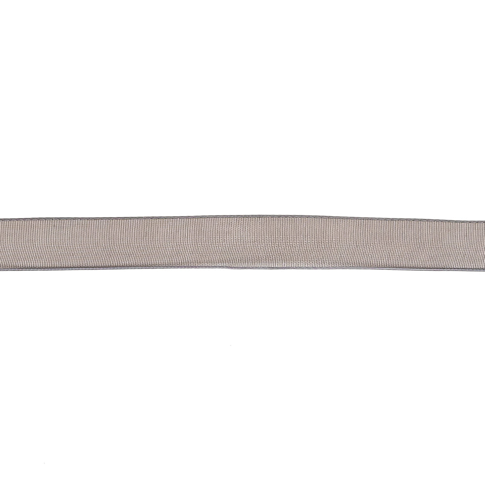 Black Sheer Organza Ribbon - 0.375