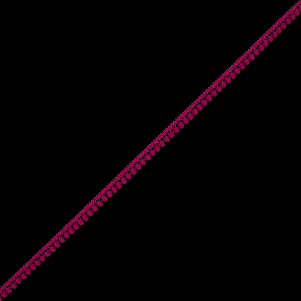 European Fuchsia Single Row Mini Pom Pom Trim - Joann Fabrics