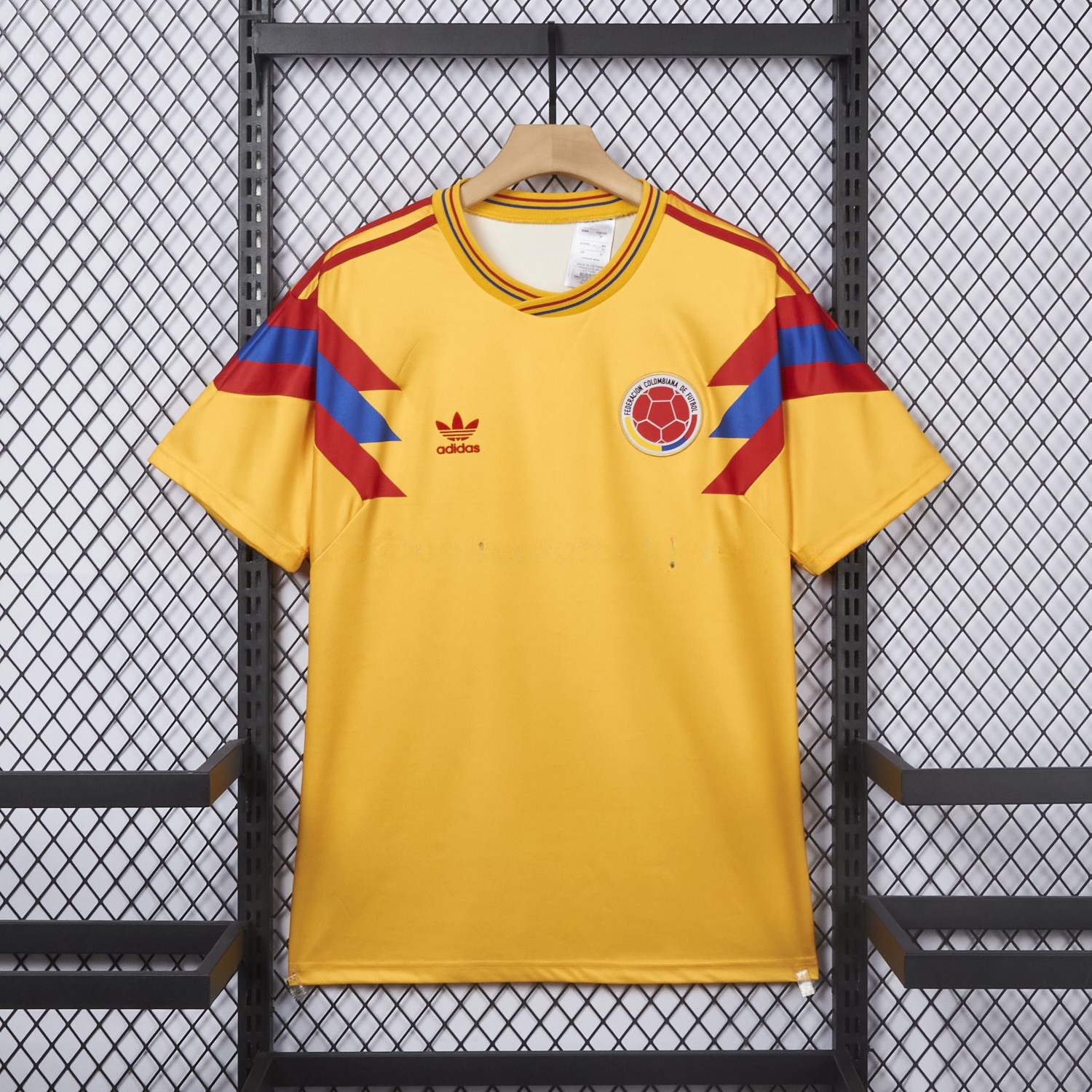 Retro Colombia 1990 Home Number 10 Jersey - UnitedFutballJersey