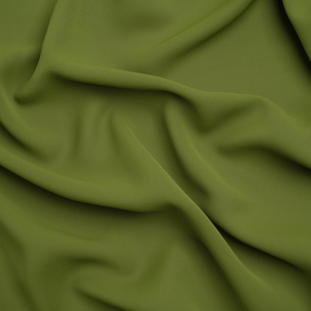 Polyester Double Georgette - Pesto Green - Mimosa Collection by Mood - Joann Fabrics