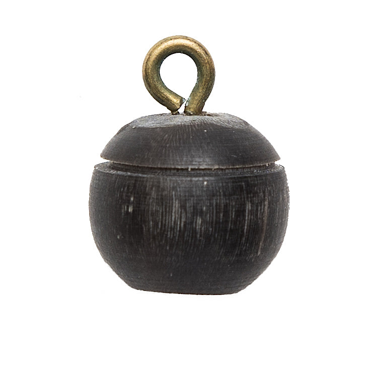 Dark Brown Horn Shank-Back Button - 20L/12.5mm - Joann Fabrics