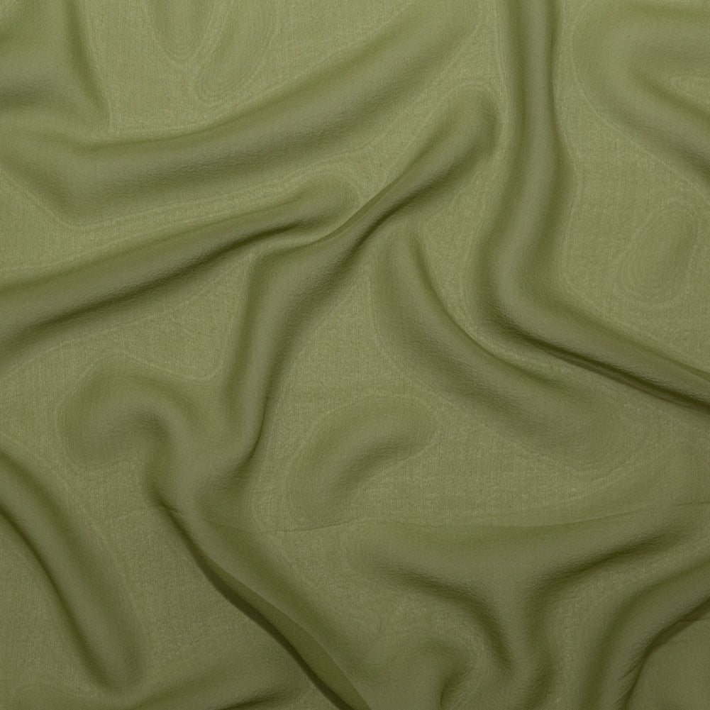 Italian Herbal Green Stretch Silk Chiffon - Joann Fabrics