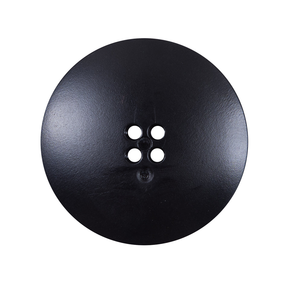 Italian Black Plated Button - 44L/28mm - Joann Fabrics