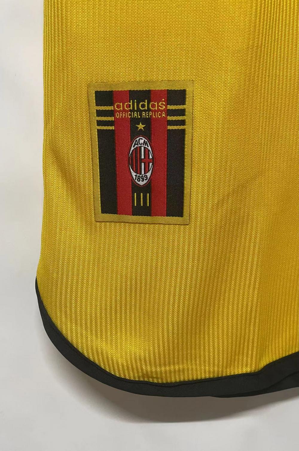 1999/2000 Retro AC Milan Away Football Shirt 1:1 Thai Quality