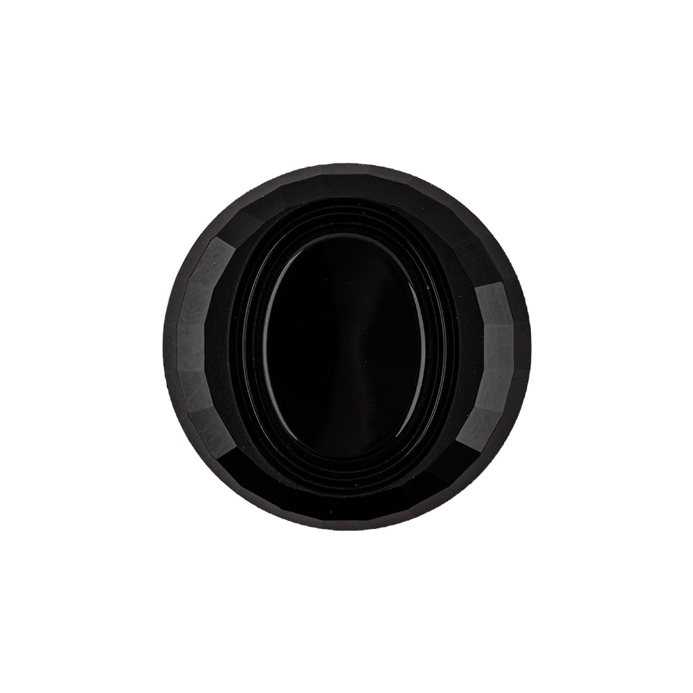 Italian Black Faceted Plastic Button - 36L/23mm - Joann Fabrics