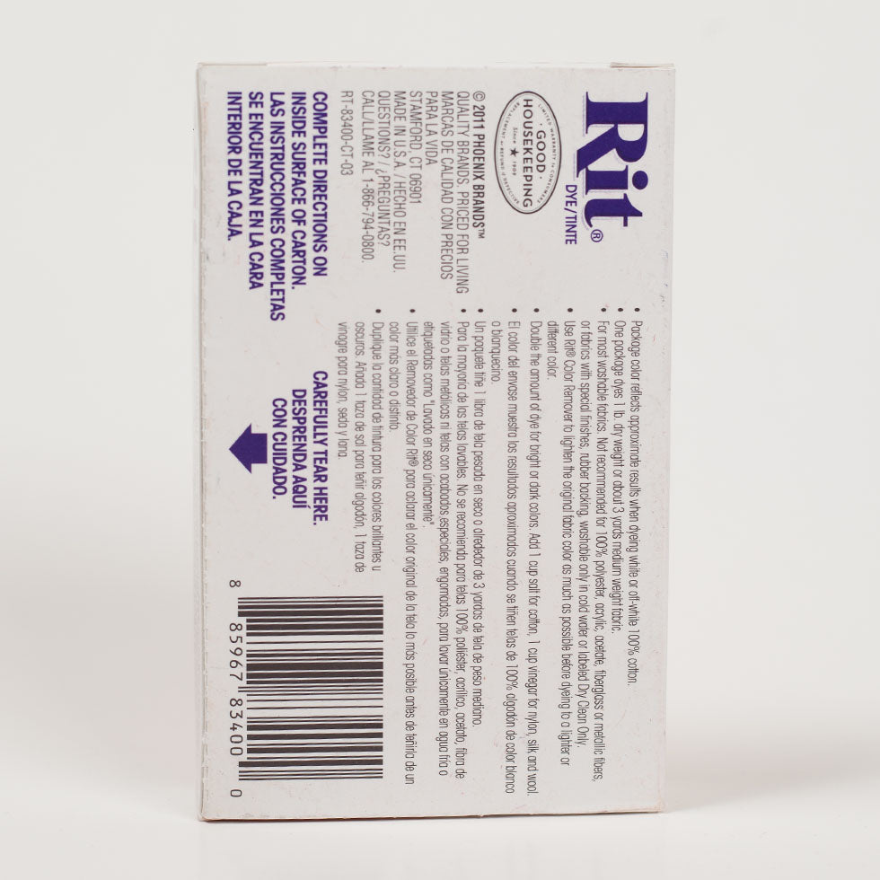 Rit All-Purpose Box Fabric Dye - Wine - 1 1/8oz - Joann Fabrics