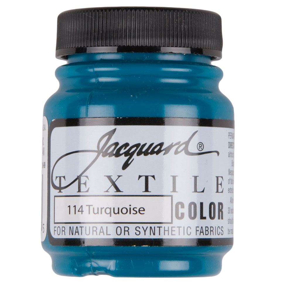 Jacquard Textile Color Fabric Paint - 114 Turquoise - Joann Fabrics
