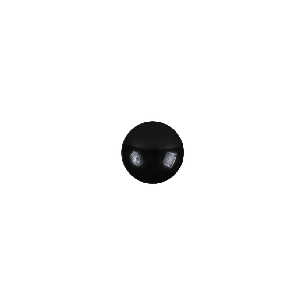 European Black Self Back Glass Button - 12L/7.5mm - Joann Fabrics