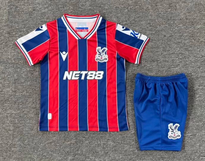 2025/2026 Crystal Palace Home Football Jersey 1:1 Thai Quality Kids Size
