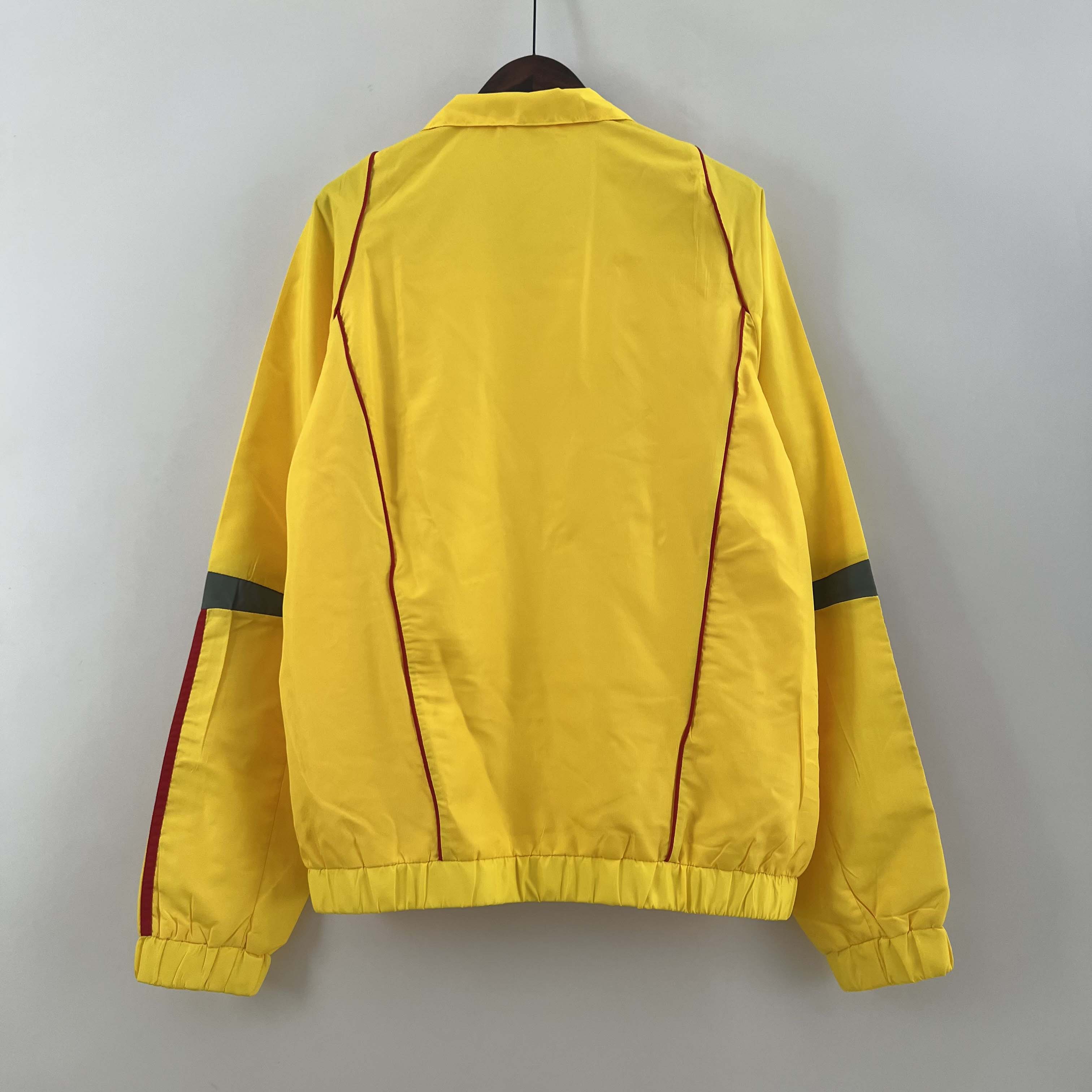 2023/2024 Tigres Jersey Windbreaker yellow Soccer Jersey 1:1 Thai Quality