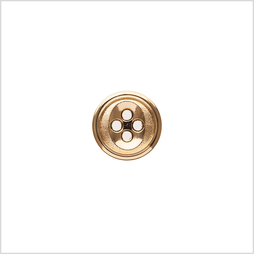 Gold Luminous 4-Hole Button - 24L/15mm - Joann Fabrics
