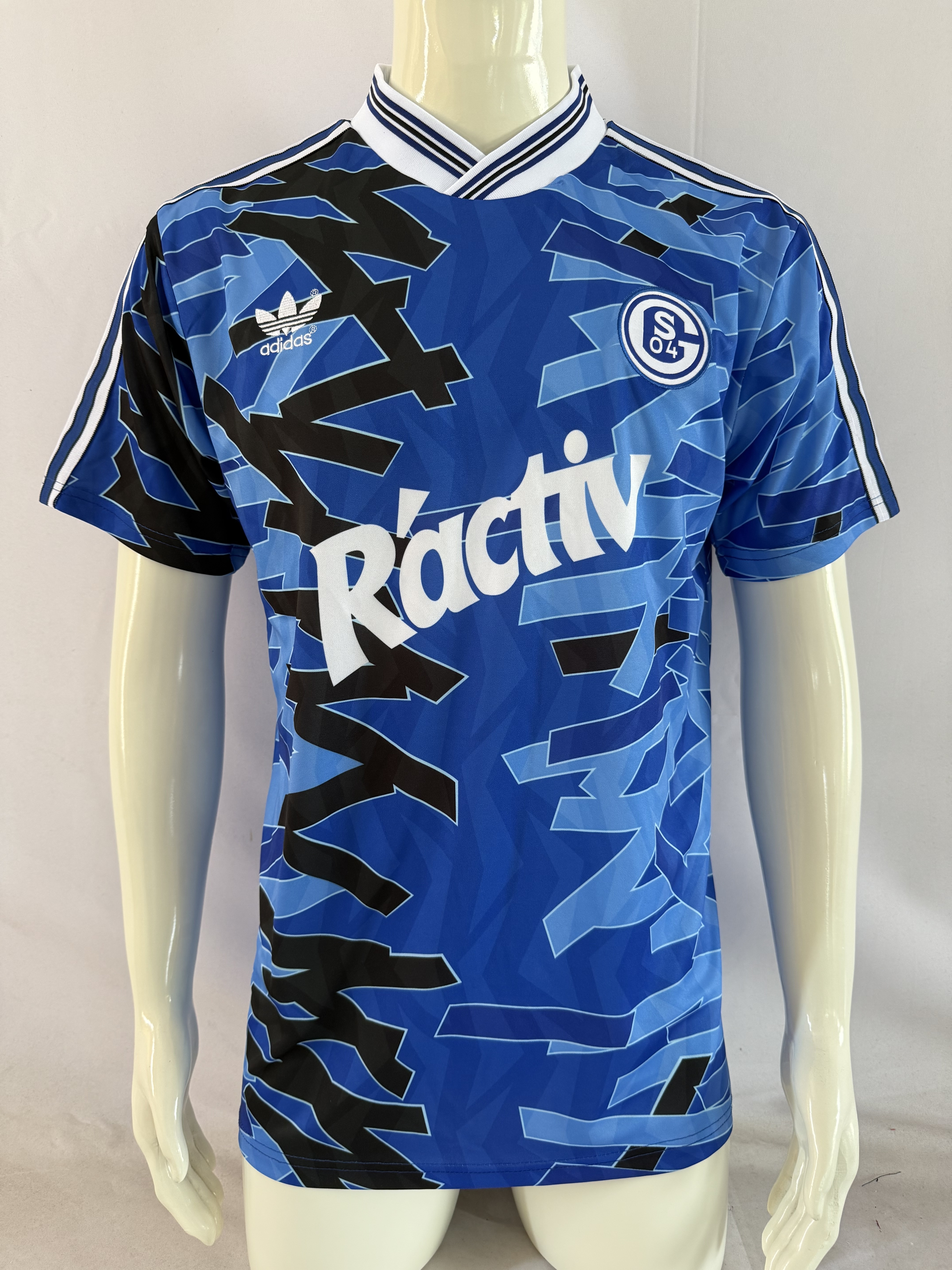 1992/1993 Retro Schalke 04 Home Football Jersey 1:1 Thai Quality