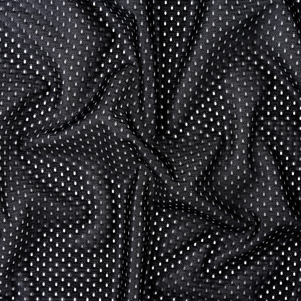 Polyester Athletic Mesh - Black - Heracles Collection - Joann Fabrics