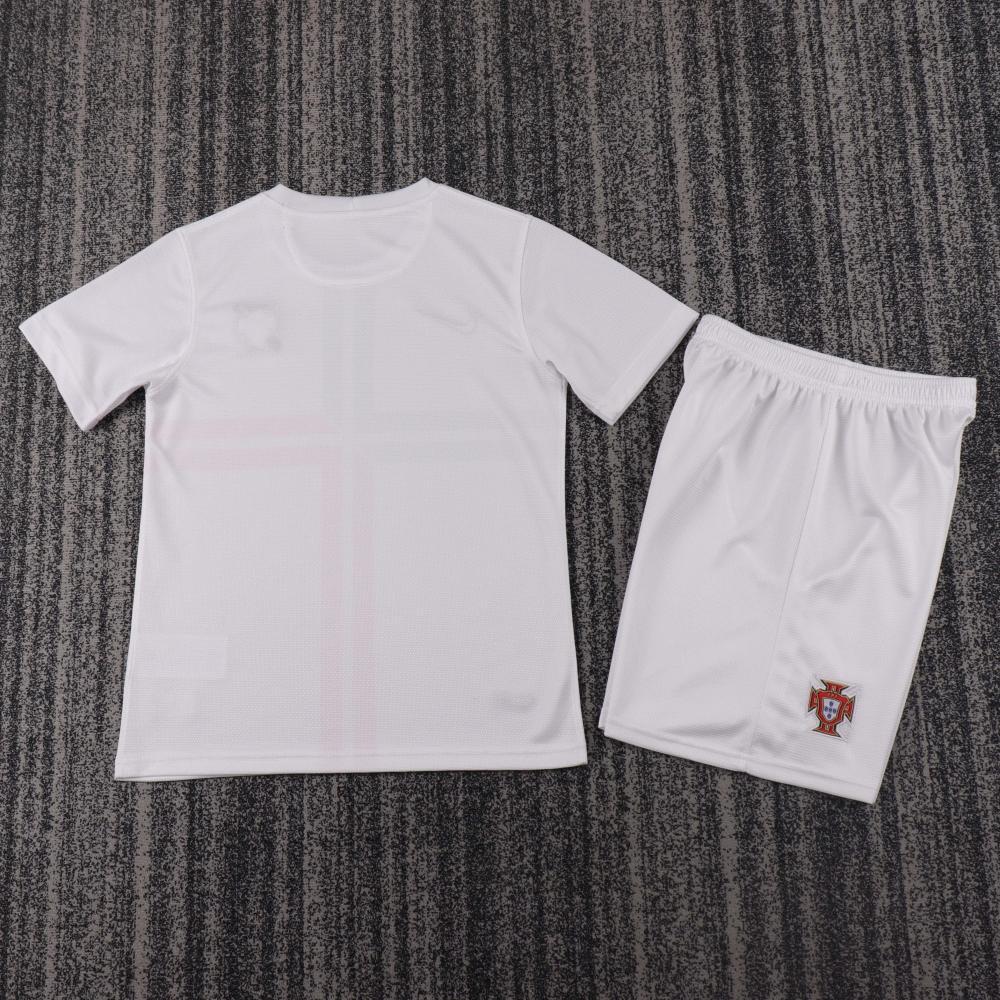 2012 Retro Portugal Away Football Shirt 1:1 Thai Quality Kids Size