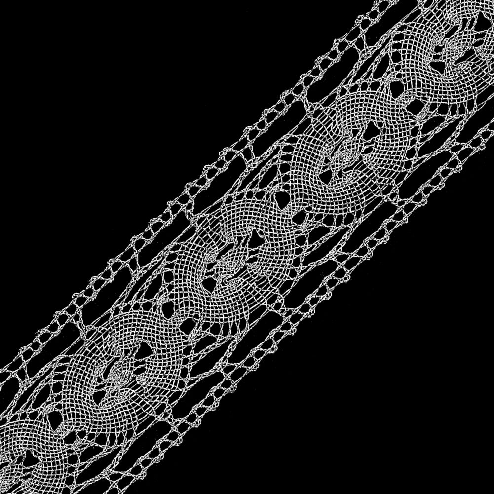 Silver European Metallic Trim - 1.125