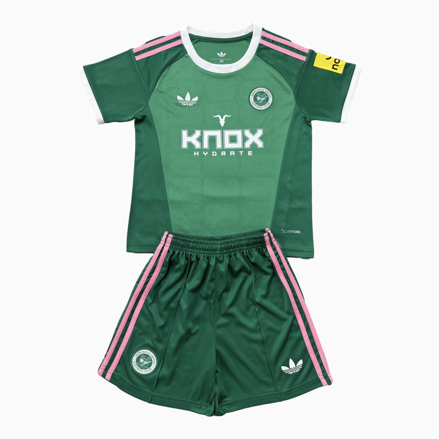 Newcastle United 26-27 Green Goalkeeper Men's Adult Jersey Set - Fans Version - UnitedFutballJersey