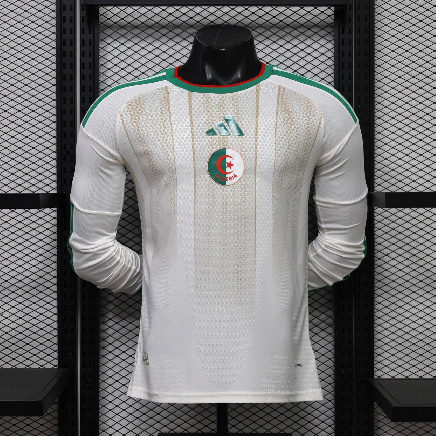 Algeria 2026 Away Long Sleeves Jersey - Player Version - UnitedFutballJersey
