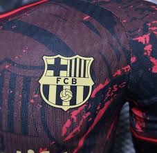 Barcelona Crimson Shadows Limited Jersey
