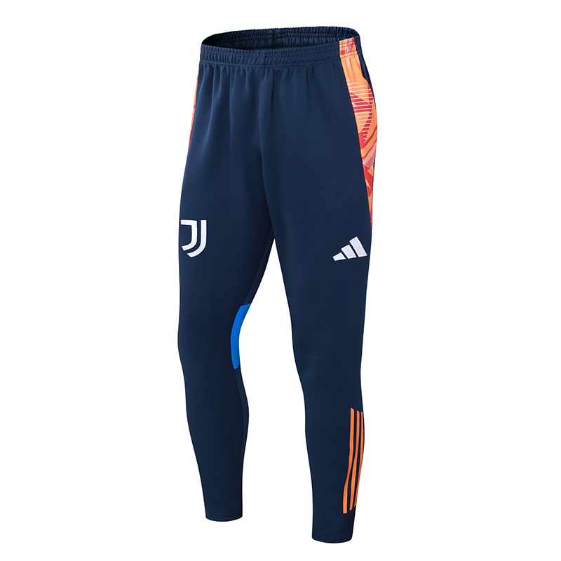 2024/2025 Juventus Half-Pull Training Suit Royal Blue Football Shirt 1:1 Thai Quality Set