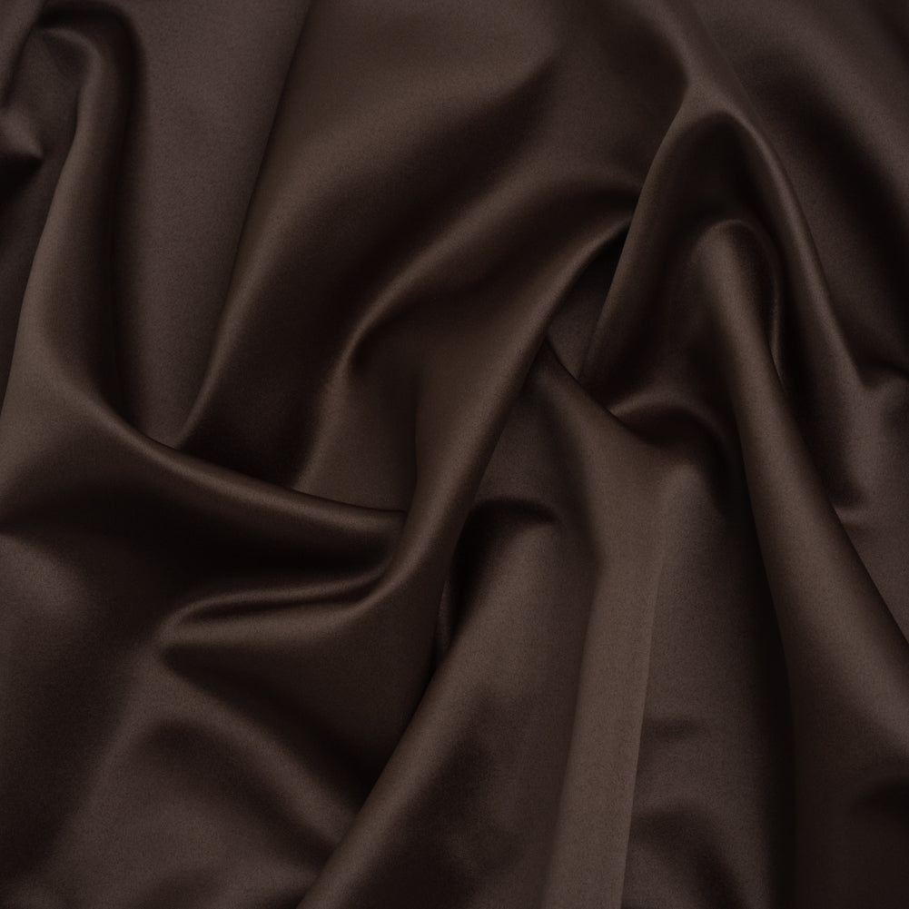 Polyester Satin - Brown - Designer Deadstock - Joann Fabrics