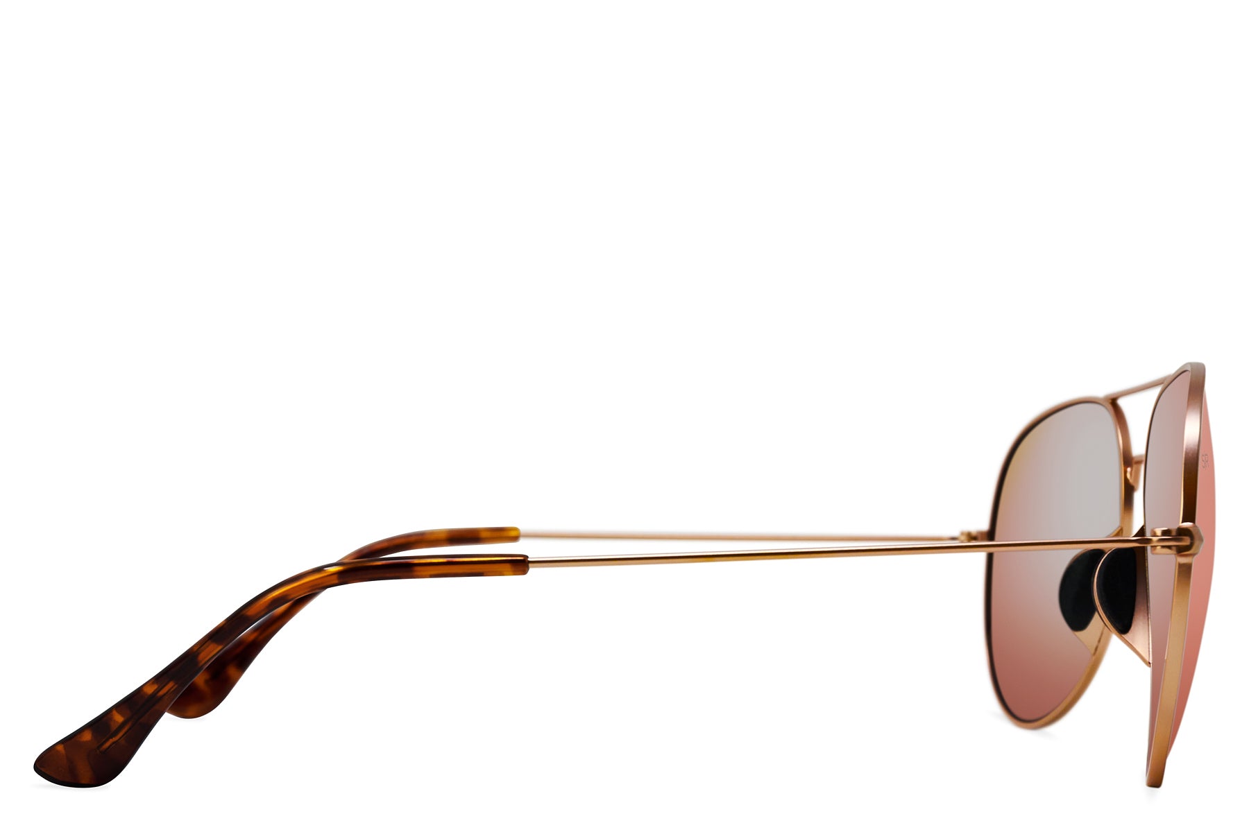 Tangle Free Aviator – Rose Gold Polarized