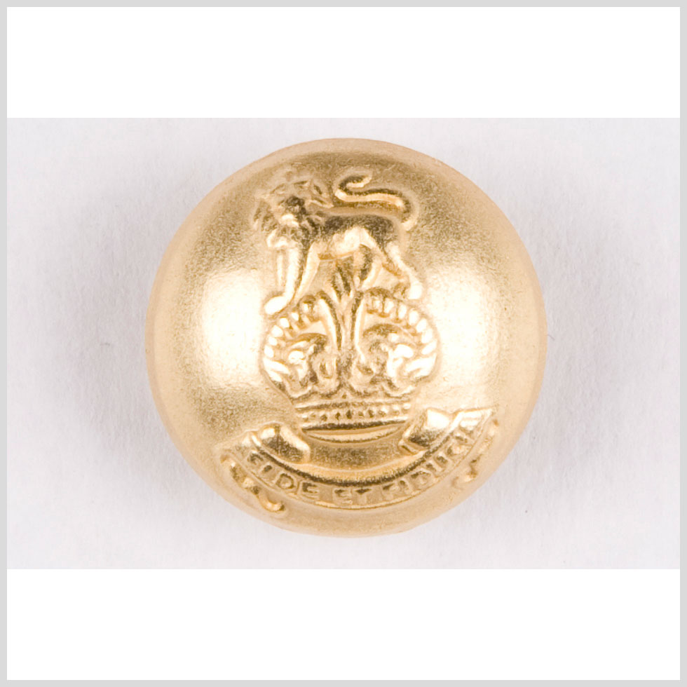 Matte Gold Metal Button - 24L/15mm - Joann Fabrics