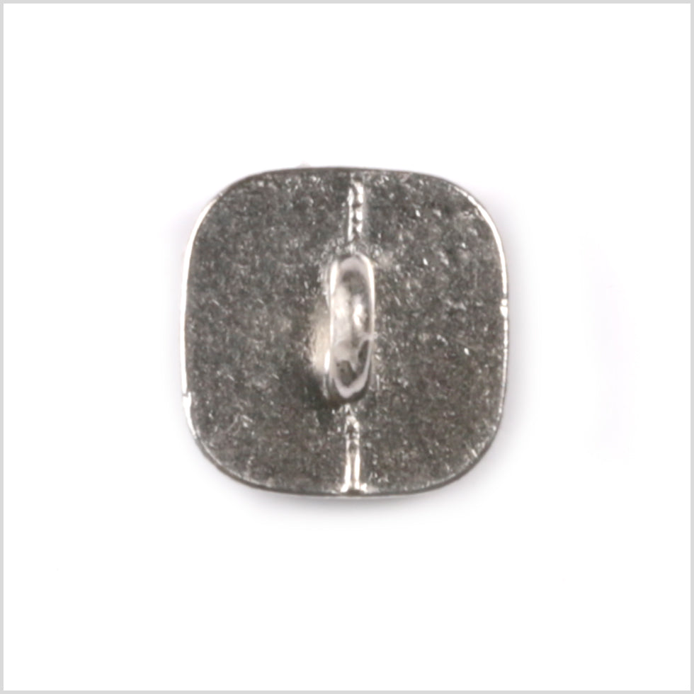 Black and Silver Metal Square Shank Back Button - 18L/11.5mm - Joann Fabrics