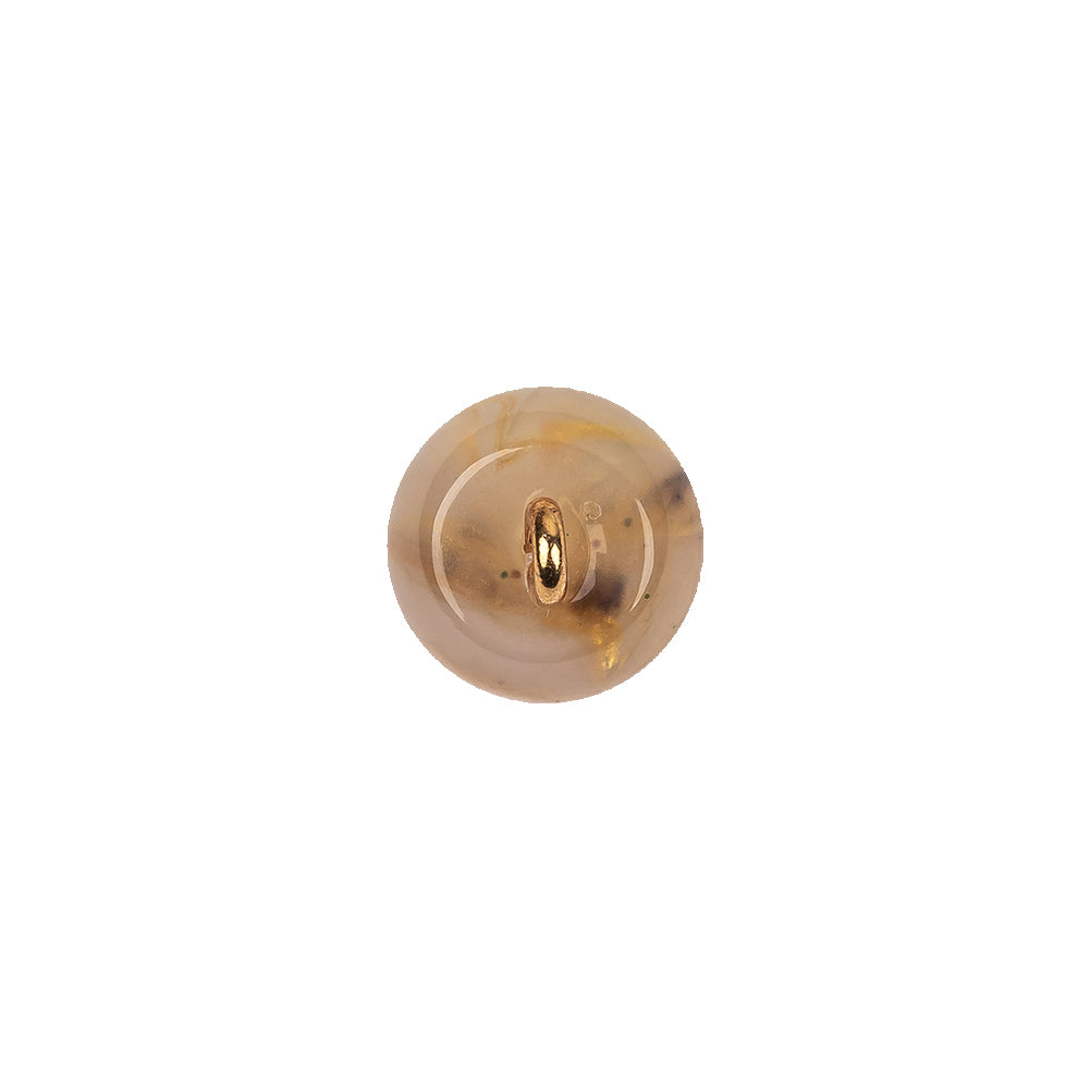 Dune Quartz Abstract Swirl Glass and Metal Shank Back Button - 18L/11.5mm - Joann Fabrics